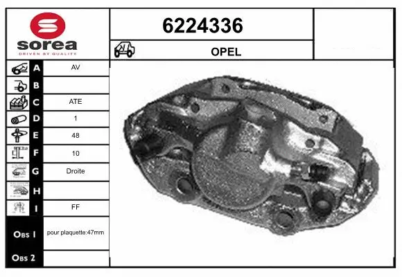 Brake Caliper (6224336)