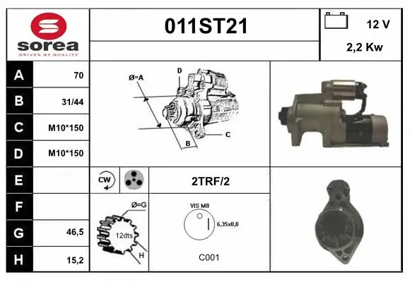 Starter (011ST21)