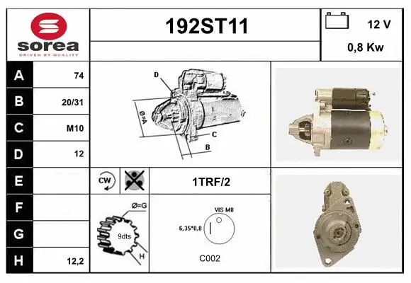 Starter (192ST11)