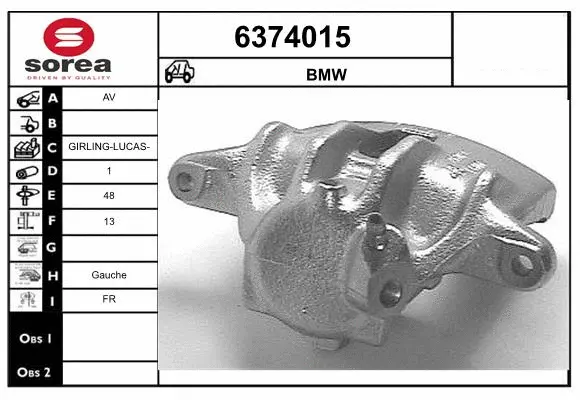 Brake Caliper (6374015)