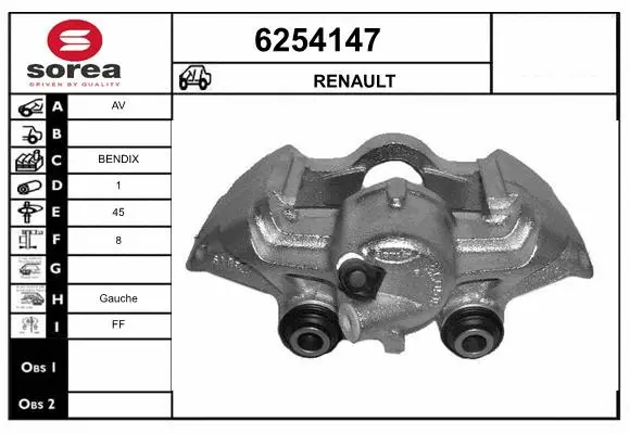 Brake Caliper (6254147)