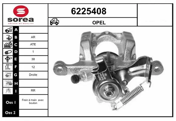 Brake Caliper (6225408)