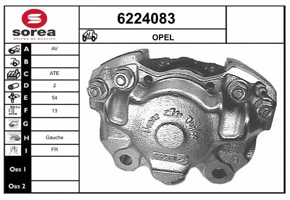 Brake Caliper (6224083)