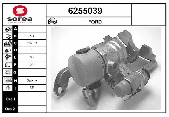 Brake Caliper (6255039)