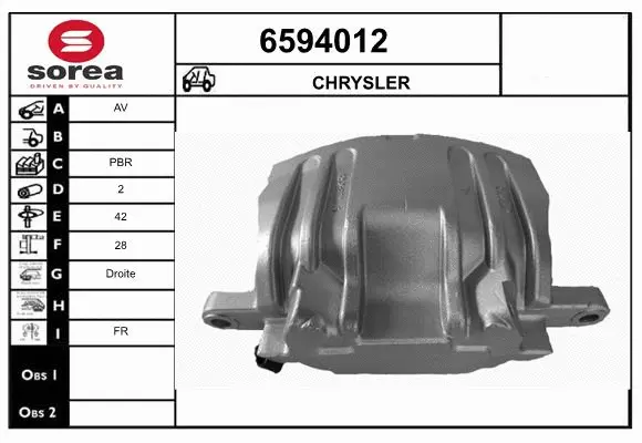 Brake Caliper (6594012)