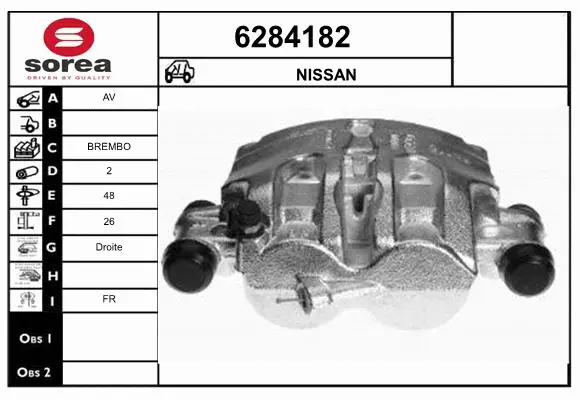 Brake Caliper (6284182)