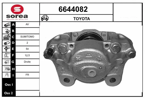 Brake Caliper (6644082)