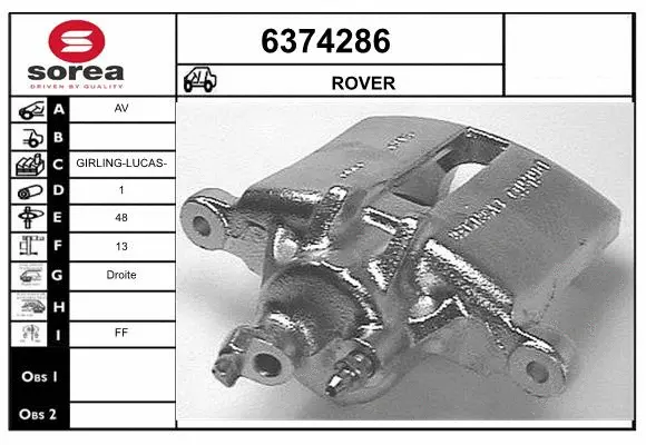 Brake Caliper (6374286)