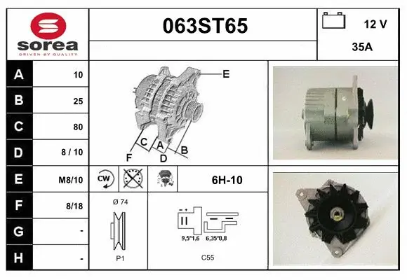 Alternator (063ST65)