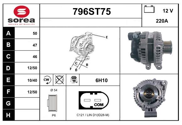 Alternator (796ST75)
