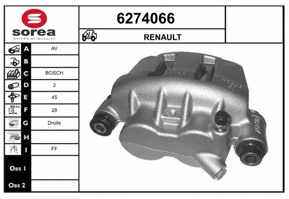Brake Caliper (6274066)
