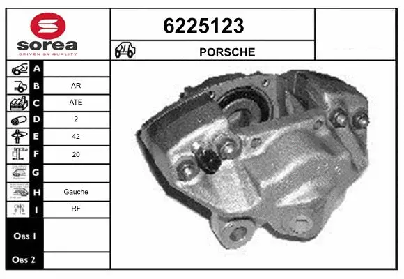 Brake Caliper (6225123)