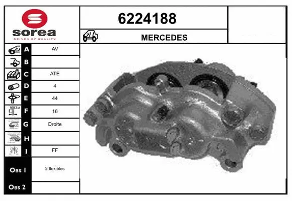 Brake Caliper (6224188)