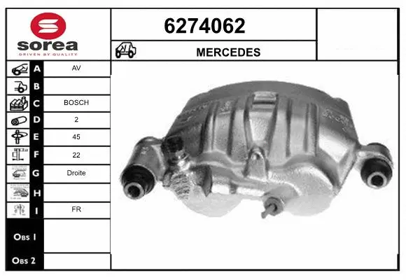 Brake Caliper (6274062)