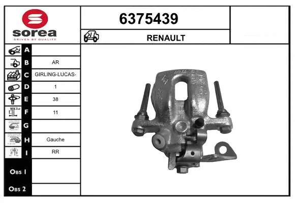 Brake Caliper (6375439)