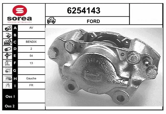 Brake Caliper (6254143)