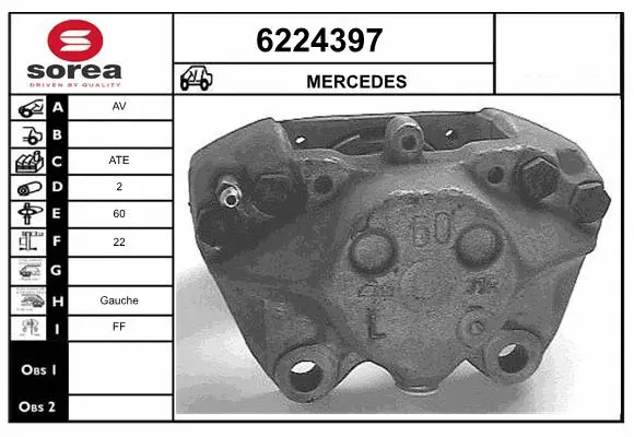 Brake Caliper (6224397)