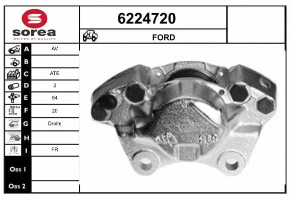 Brake Caliper (6224720)