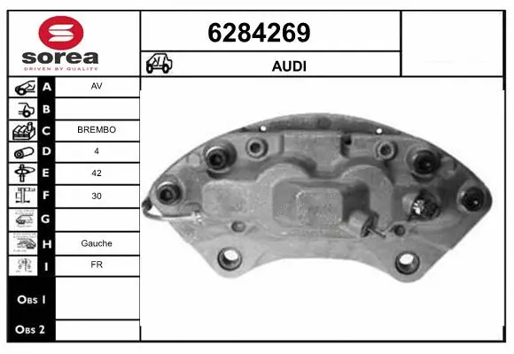 Brake Caliper (6284269)