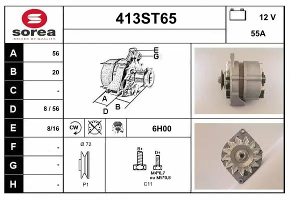 Alternator (413ST65)