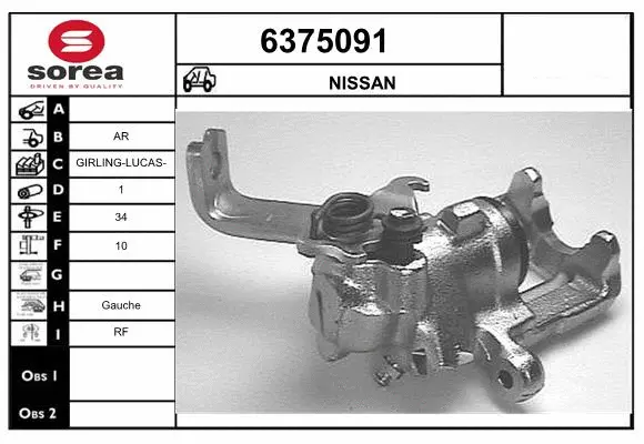 Brake Caliper (6375091)
