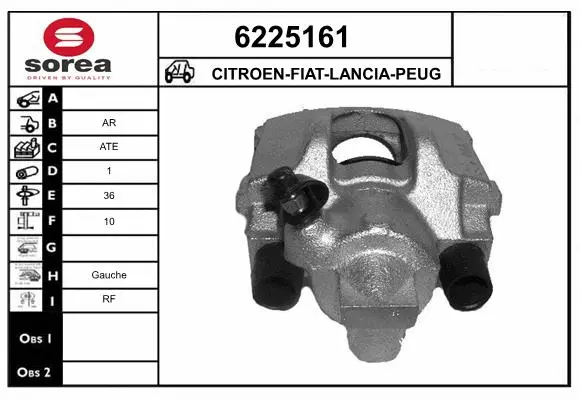 Brake Caliper (6225161)