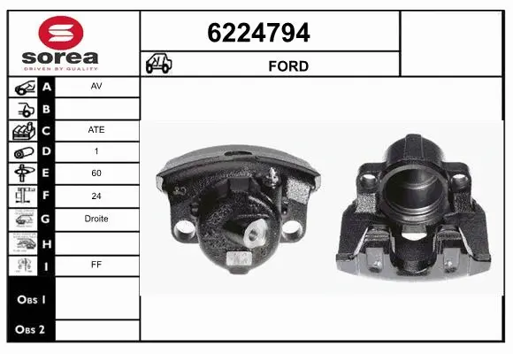 Brake Caliper (6224794)