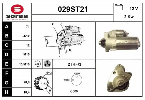 Starter (029ST21)