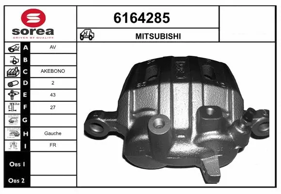 Brake Caliper (6164285)