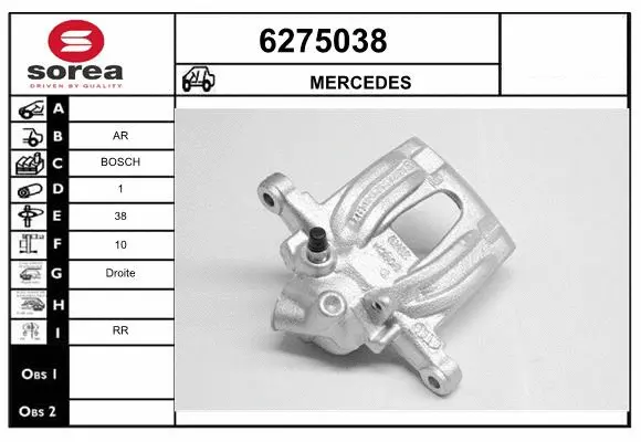 Brake Caliper (6275038)