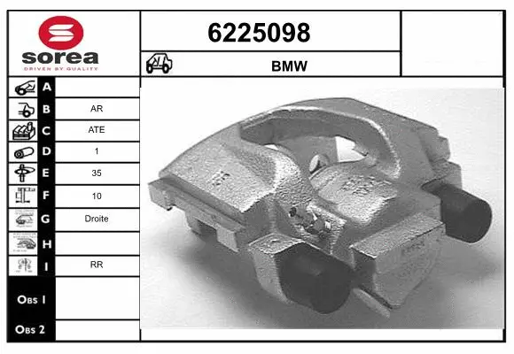 Brake Caliper (6225098)