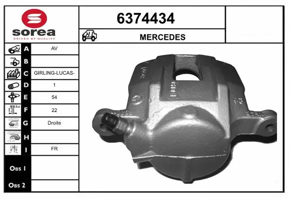 Brake Caliper (6374434)