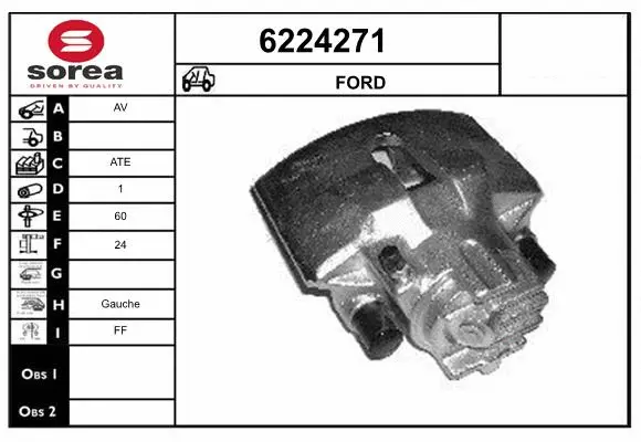 Brake Caliper (6224271)