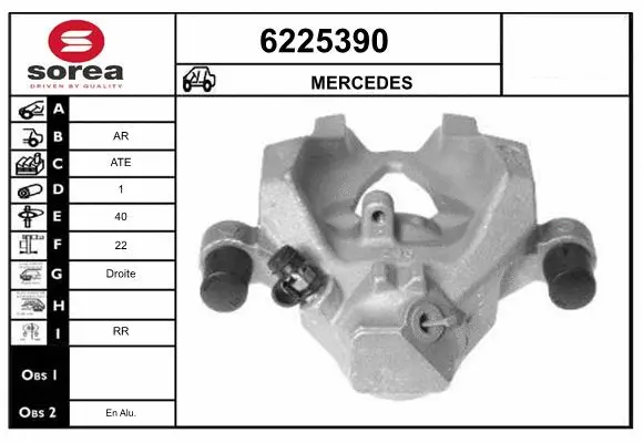 Brake Caliper (6225390)