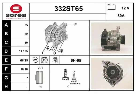 Alternator (332ST65)