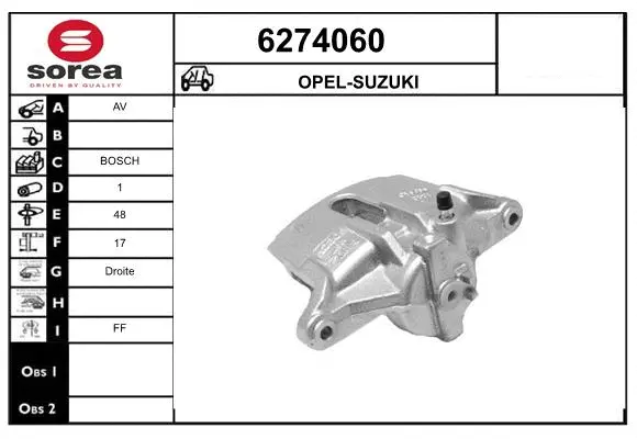 Brake Caliper (6274060)