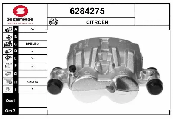 Brake Caliper (6284275)