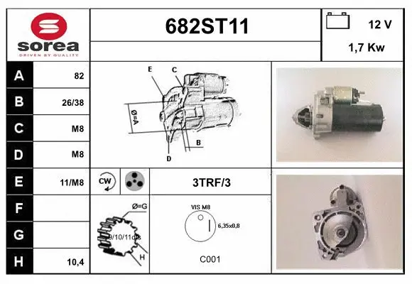 Starter (682ST11)