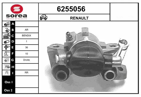 Brake Caliper (6255056)