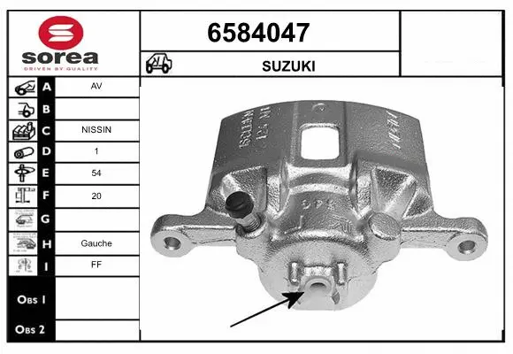 Brake Caliper (6584047)