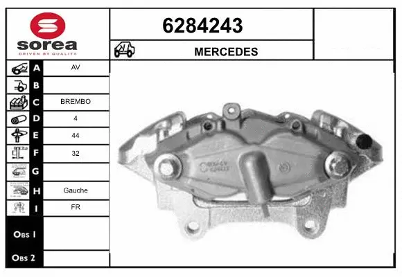 Brake Caliper (6284243)