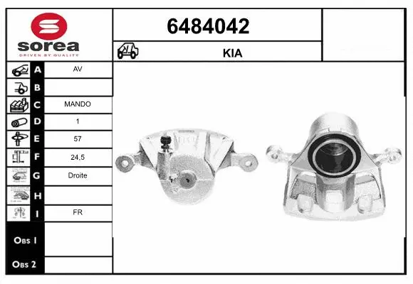 Brake Caliper (6484042)
