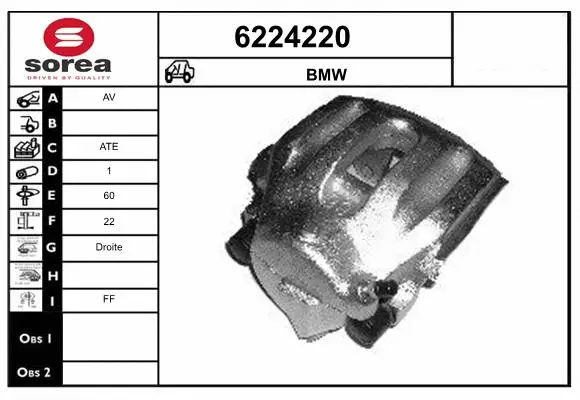 Brake Caliper (6224220)
