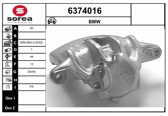 Brake Caliper (6374016)