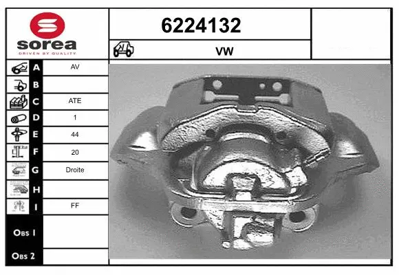 Brake Caliper (6224132)