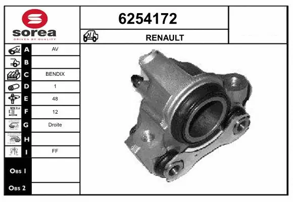 Brake Caliper (6254172)