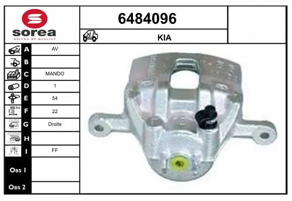 Brake Caliper (6484096)