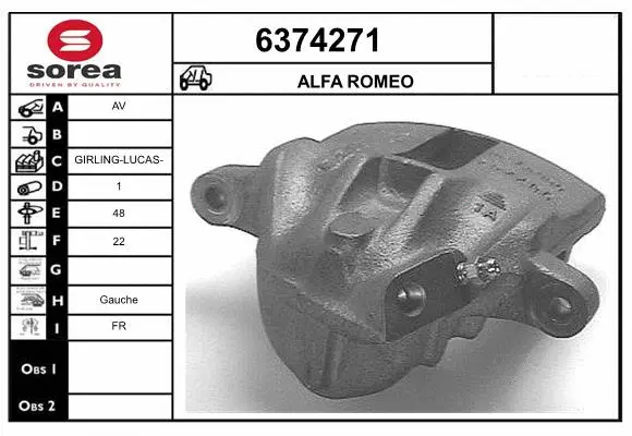 Brake Caliper (6374271)