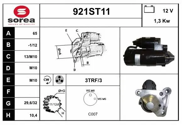 Starter (921ST11)
