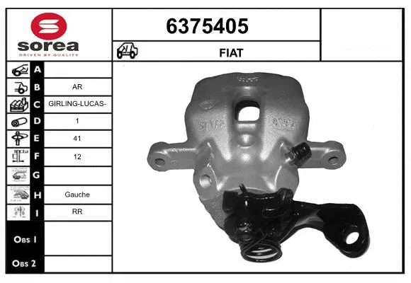 Brake Caliper (6375405)
